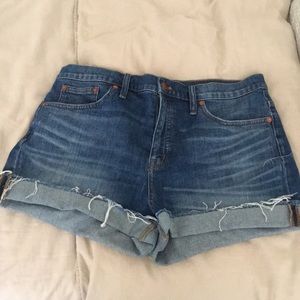 Denim shorts. Never been worn!